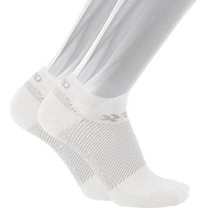 OS1st FS4 fasciitis plantaris compressie sneakersokken maat M (37.5-43) – wit – hielspoor – vermoeide voeten – pijn onder de voetboog – hielpijn – ademend – vochtregulerend – verkoelend - naadloos – antibacterieel