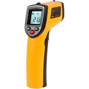 Harris and Hertz - Infrarood Thermometer - Temperatuur Meter - Warmtemeter - Digitaal - Temperatuurmeter - Temperatuurmeter infrarood
