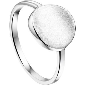 The Jewelry Collection Ring Gescratcht - Zilver