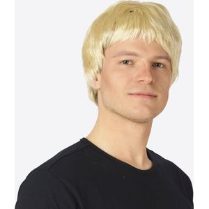 Pruik Ken (Barbie) - korte blonde herenpruik - one size
