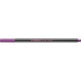 STABILO Pen 68 Metallic - Premium Metallic Viltstift - Metallic Roze - per stuk