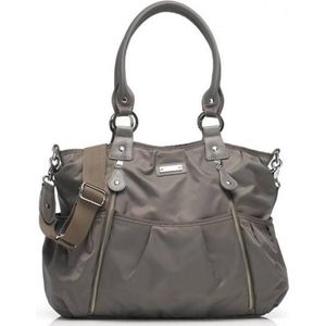 Storksak Luiertas Olivia 40x32x13cm - Grijs
