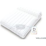 Wellcare WE-167 UBHD XL elektrische warmte deken 1-persoons COSY | 90 x 200 cm | 4D DWF technologie | Extra voetenwarmte