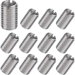 12 stuks schroefdraadinzet M8 op M10 - roestvrij staal - reparatieaccessoires - schroefdraadverlenggereedschap .