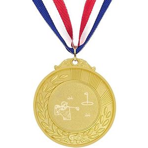 Akyol - golfclub medaille goudkleuring - Golf - de echt golf liefhebber - sport - golfclub - hobby - leuk cadeau voor een echte golfer