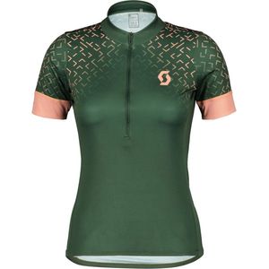 Scott Endurance 20 Korte Mouwen Fietsshirt Groen S Vrouw