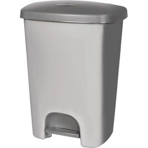 Pedaalemmer - Zilver - RVS - 30 Liter