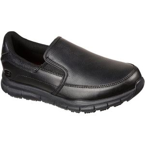 Skechers - Work Relaxed Fit Nampa - Werkschoenen - Zwart - Synthetisch