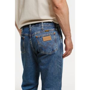 Wrangler 13MWZ Heren Straight Fit Jeans Blauw - Maat W33 X L32