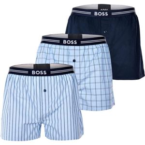 Hugo Boss Web Boxershorts 3-pack Heren Onderbroek - Maat XL