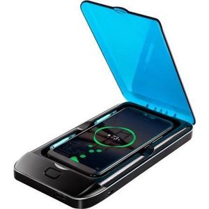 ISO - UV Mobiele Telefoon Sterilisator 3-IN-1  - UV Multifunctionele Sterilisator, Draagbaar UV Smartphone Ontsmettingsmiddel - Smartphone Opladen