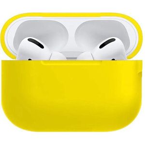 Studio Air® AirPods Pro Hoesje Geel - Soft Case - Siliconen hoesje geschikt voor Apple AirPods Pro