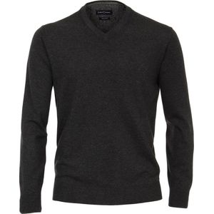 Casa Moda - Pullover Antraciet - Heren - Maat S - Regular-fit