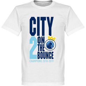 City 2 on the Bounce Champions T-Shirt - Wit - S