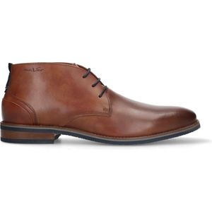 Van Lier - Heren - Cognac leren veterboots - Maat 42