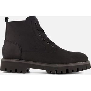 Rieker Veterboots zwart Nubuck - Maat 45