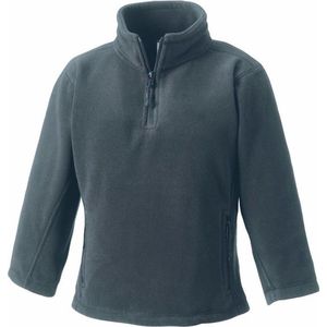 Grijze fleece trui voor jongens 116 (5-6 jaar)
