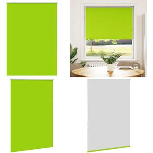vidaXL Rolgordijn verduisterend 95x150cm stofbreedte 90,7 cm polyester - Rolgordijn - Rolgordijnen - Dag- En Nachtgordijn - Verduisterend Rolgordijn