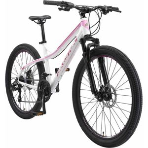 Bikestar Hardtail MTB Alu 26 Inch 21 Speed Wit/Roze