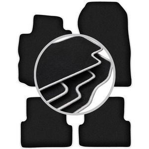 CARLUX-SILVER automatten voor: Renault Modus minivan (2004-2012)