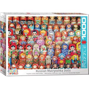 Eurographics puzzel Russian Matryoshkas Dolls - 1000 stukjes