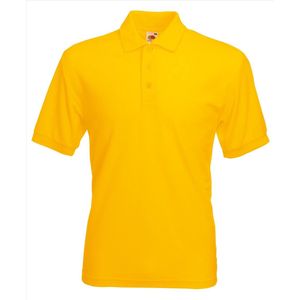Fruit of the Loom - Classic Pique Polo - Geel - 3XL