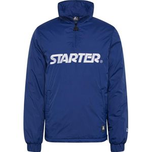Starter Black Label - Starter Logo Half Zip Pullover Jas - 2XL/Blauw