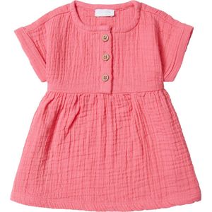 Noppies Girls Dress Chambery short sleeve Meisjes Jurk - Camelia Rose - Maat 68