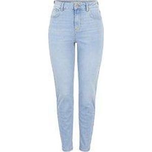 Pieces Jeans Pcleah Mom Hw Ank Lb160-ba/noos Bc 17111400 Light Blue Denim Dames Maat - XS