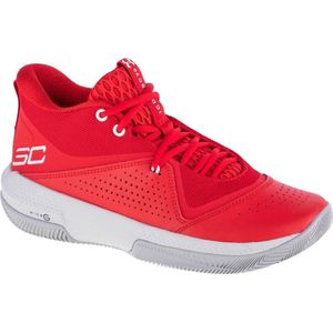 Under Armour SC 3ZER0 IV - rood/wit - maat 42