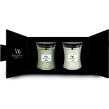 WoodWick Hourglass Geurkaars Deluxe Giftset - 2 Medium