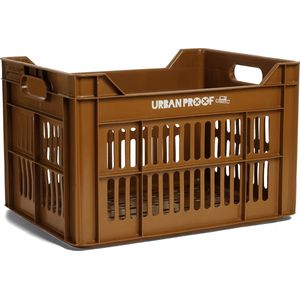 Urban Proof Fietskrat 30 Liter Gerecycled Kunststof Toffee Brown