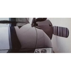 Bescherming autodeuren - Ideaal voor garage - Bescherming tegen lakschade - Bescherming van de muur- Zelfklevend matje uit 100% polyester - Set van twee - 15cm x 56 cm