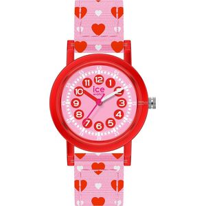Ice Watch ICE learning - Red love 022690 Horloge - Textiel - Roze - Ø 32 mm