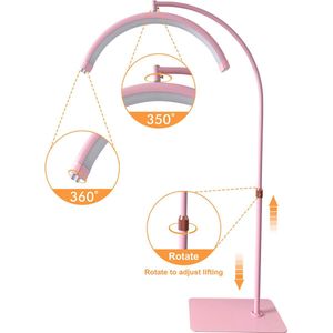 Moon lamp - Roze - Pro Beautysalon Lamp - Salonlamp - Lamp wimperextensions - Moonlamp - zware kwaliteit - Moonlight - Salon Lamp - Lash Lift - Wimper Extensions