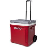 Igloo Latitude 60 Roller - Koelbox op wielen - 56 Liter - Rood