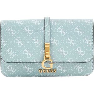 Guess G James Logo Xbody Flap Orgnzr turquoise logo