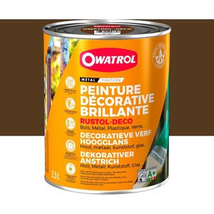 Rustol Deco - Decoratieve antiroestverf voor alle ondergronden - Owatrol