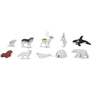 Safari Speelset Antarctica Junior 4-7,5 Cm 48 Stuks