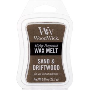 Woodwick Sand & Driftwood Mini Wax Melt