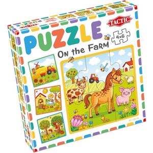 My First Puzzle 4x6 Stukjes: On The Farm