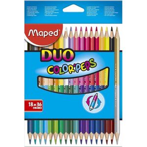 Maped Color'Peps kleurpotloden Duo x18