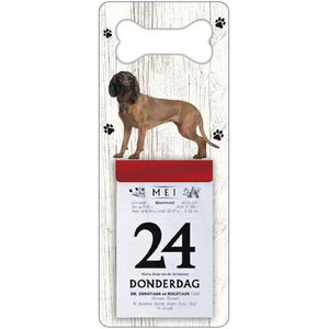 Scheurkalender 2024 Hond: Beierse Bergzweethond