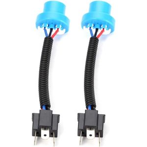 Om H4 Adapter 2 Stks Mannelijke Naar Vrouwelijke Plug Koplamp Conversie Kabel Draad Connector Adapterwire Adapter Voor Led H 9007
