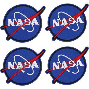 8-delige geborduurde patches, kleding in NASA-stijl naaien stickers kleding applique DIY kleding decoratie voor doe-het-zelf decoratie