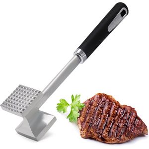 Livano Vleeshamer - Vleesvermalser - Vleespletter - Vleesklopper - Kip - Rund - Varken - Bbq Accesoires - Meat Hammer - Tool