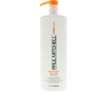 Paul Mitchell Color Care Color Protect Post Color Shampoo - 1000 ml- Normale shampoo - Voor Gekleurd haar -