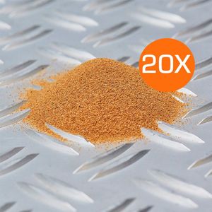 Datona® Straalgrit – walnootschaal - 20 zakken