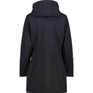 Cmp Longline Softshell 3a08326 Jas Zwart 2XS Vrouw