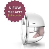 Youha® Enkele Draadloze Borstkolf met APP - Gen 2 - Maat 22mm & 24mm - draagbare borstkolf - draadloze borstkolf - BPA vrij - bedienbaar met APP - handsfree kolven - Modern design